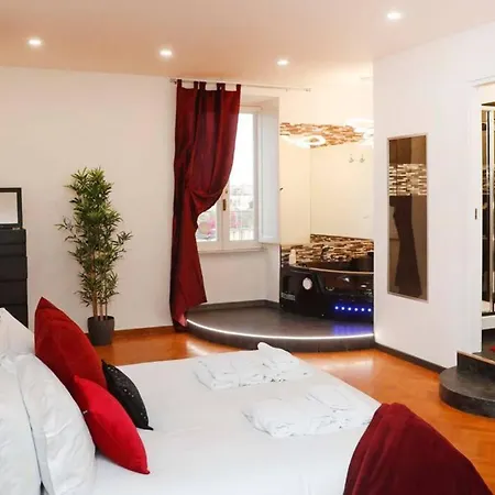 Black Enchanting Jacuzzi Trastevere - Collection Apartment *